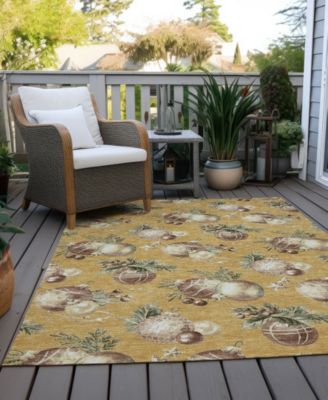 Holiday Washable Indoor/Outdoor ACN1828 10'x14' Area Rug