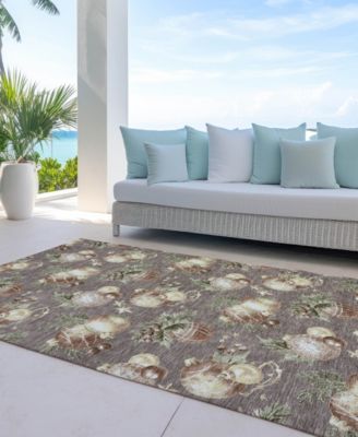 Holiday Washable Indoor/Outdoor ACN1828 10'x14' Area Rug