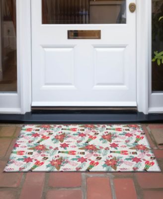 Holiday Washable Indoor/Outdoor ACN1822 1'8"x2'6" Area Rug
