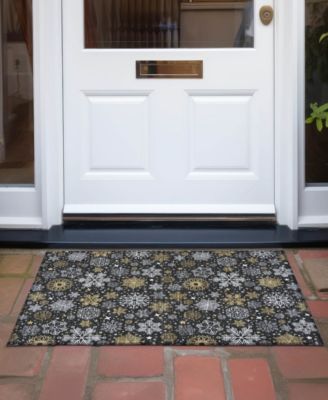 Holiday Washable Indoor/Outdoor ACN1823 1'8"x2'6" Area Rug