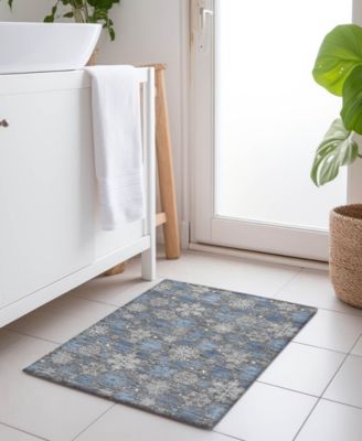 Holiday Washable Indoor/Outdoor ACN1823 1'8"x2'6" Area Rug
