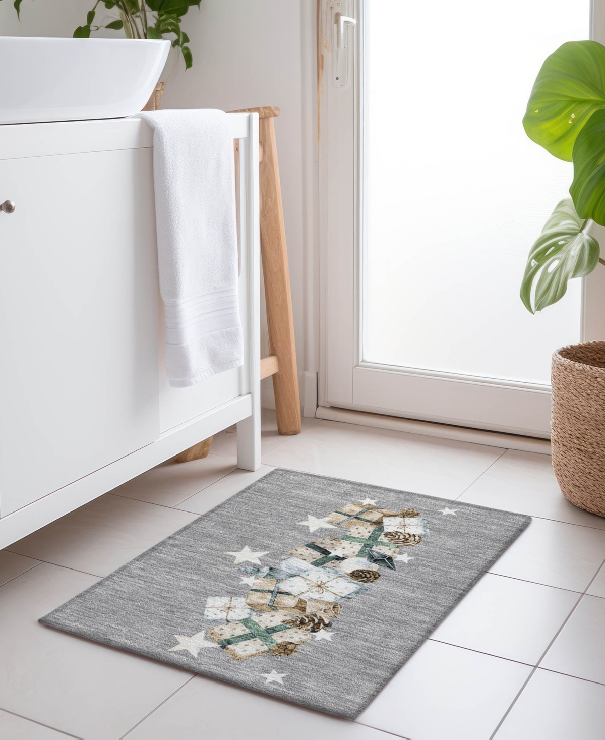 Addison Holiday Washable Indoor/Outdoor ACN1825 1'8"x2'6" Area Rug