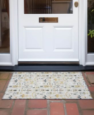 Holiday Washable Indoor/Outdoor ACN1827 1'8"x2'6" Area Rug