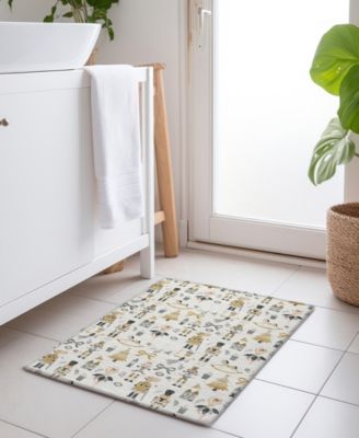 Holiday Washable Indoor/Outdoor ACN1827 1'8"x2'6" Area Rug