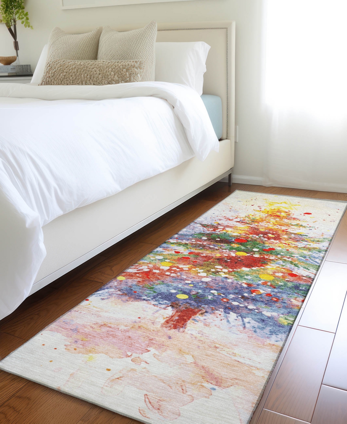 Addison Holiday Washable Indoor/Outdoor ACN1809 2'3"x7'6" Runner Area Rug