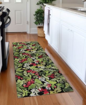 Holiday Washable Indoor/Outdoor ACN1816 2'3"x7'6" Runner Area Rug