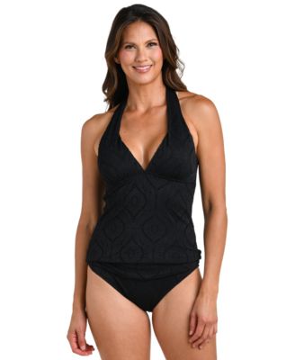 La Blanca - Women's Mantra Halter Goddess Tankini