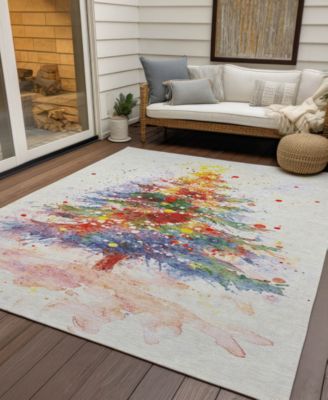 Holiday Washable Indoor/Outdoor ACN1809 2'6"x3'10" Area Rug