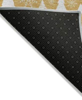 Holiday Washable Indoor/Outdoor ACN1815 2'6"x3'10" Area Rug