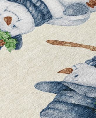 Holiday Washable Indoor/Outdoor ACN1826 5'x7'6" Area Rug