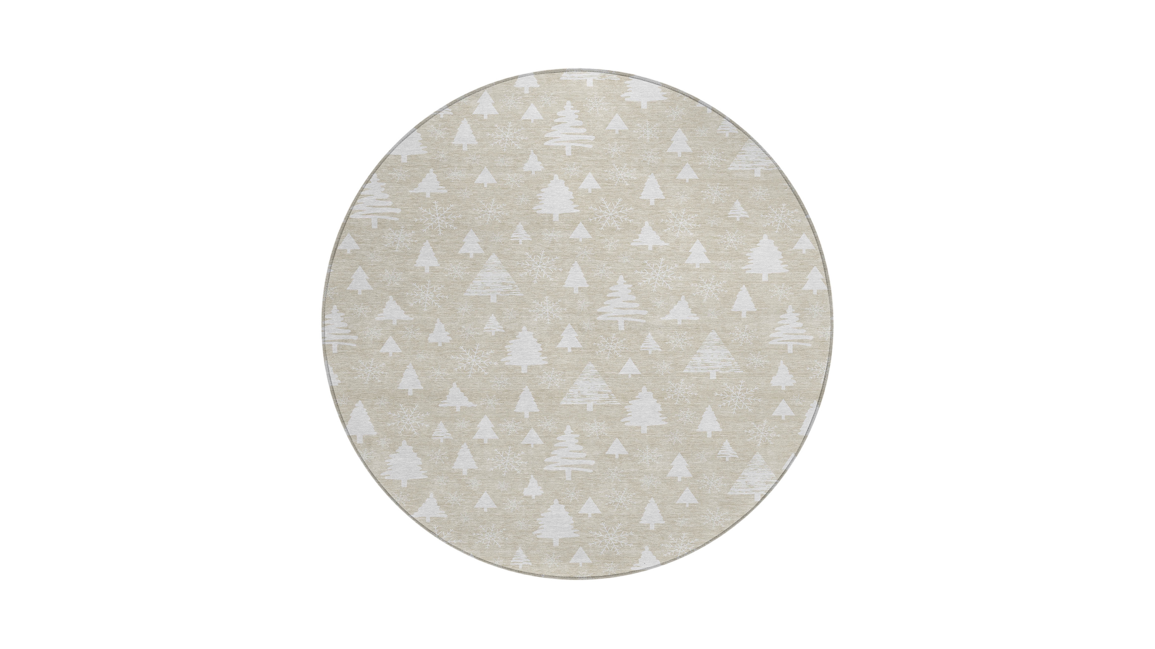 Addison Holiday Washable Indoor/Outdoor ACN1815 8'x8' Round Area Rug