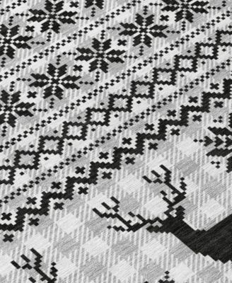 Holiday Washable Indoor/Outdoor ACN1820 8'x10' Area Rug