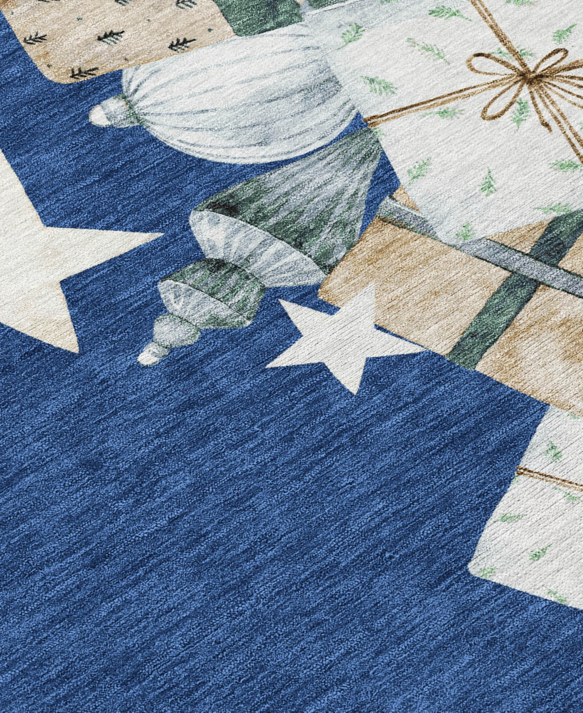 Addison Holiday Washable Indoor/outdoor Acn1825 9'x12' Area Rug In Blue