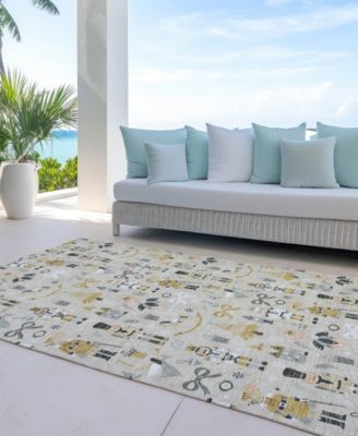 Holiday Washable Indoor/Outdoor ACN1827 9'x12' Area Rug