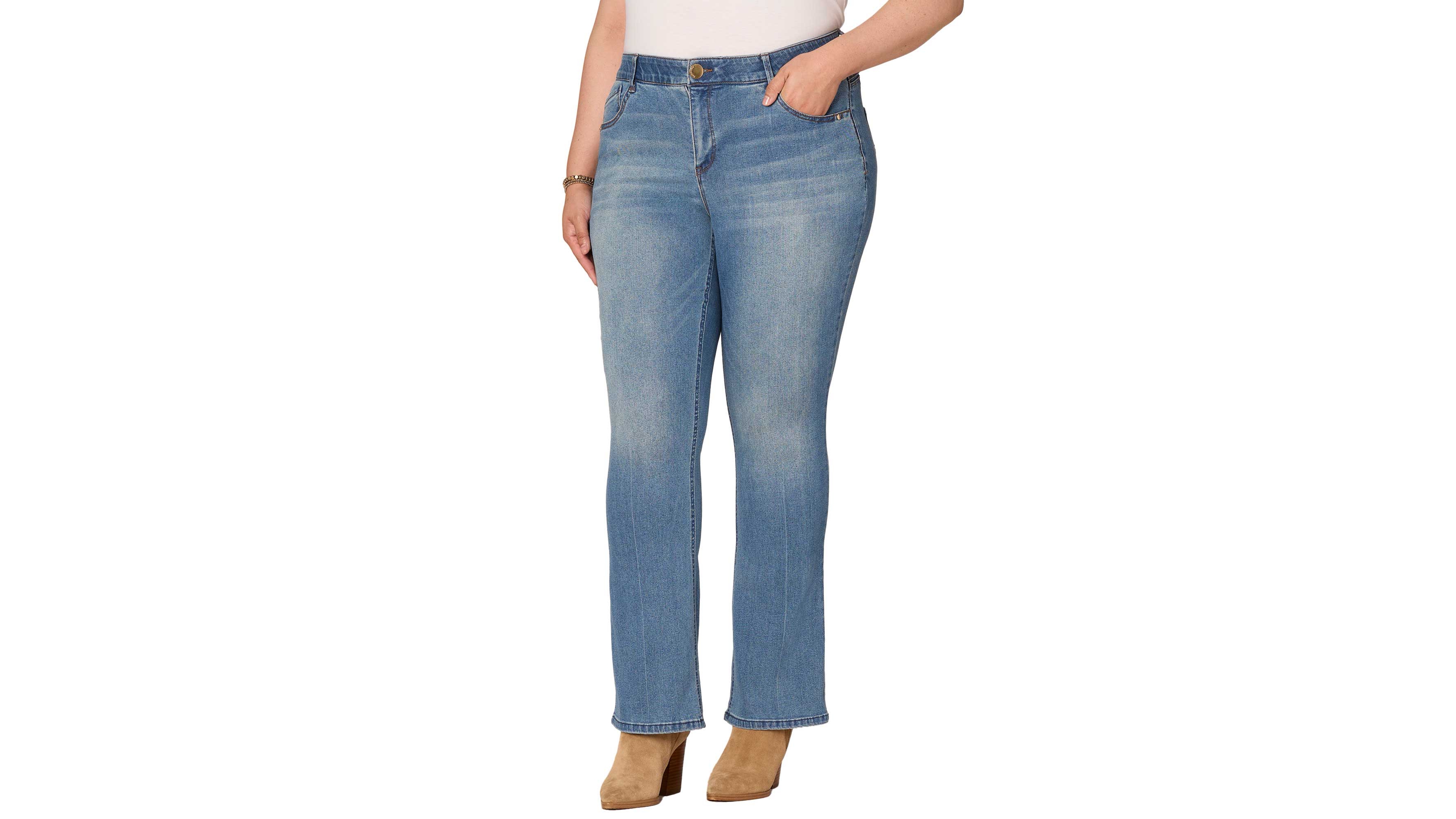 Democracy Plus High Rise Bootcut Jeans