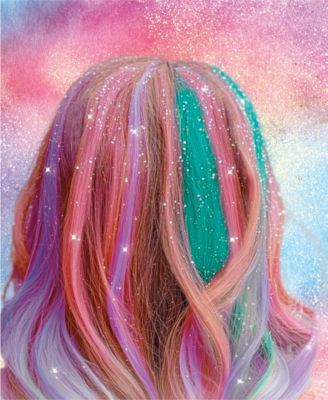 Glam Hair Chalk Glitter Easy-Color Styling Set