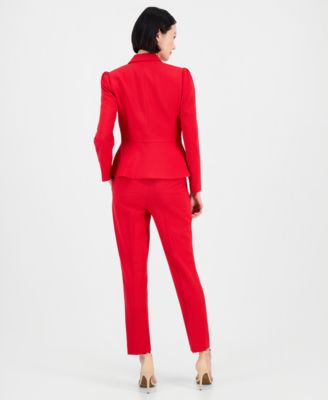 Belted Wrap Pant Suit Set