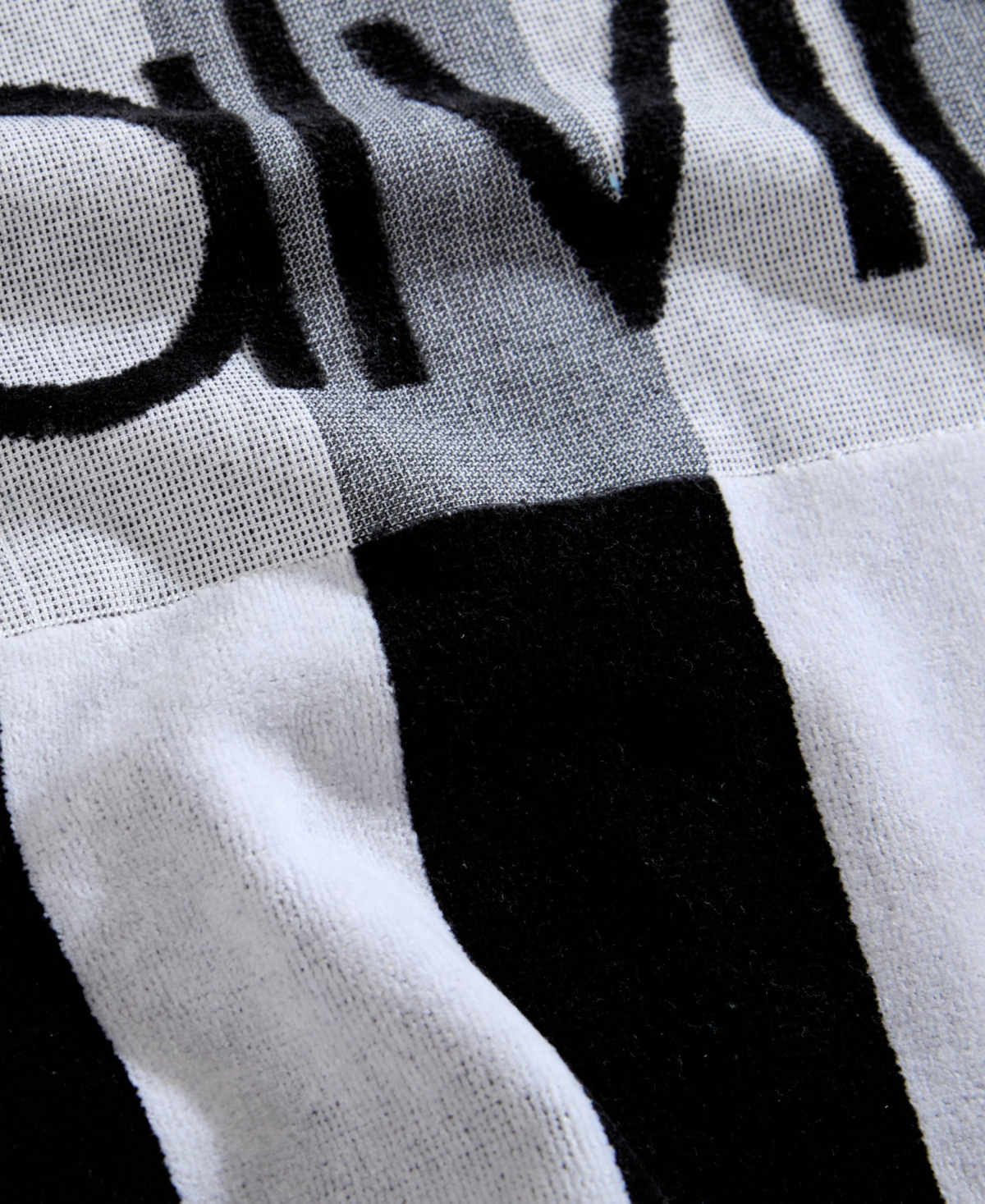 Calvin Klein Beach Stripe Logo Cotton 2-pc. Beach Towel Set, 70" X 40" In Multi