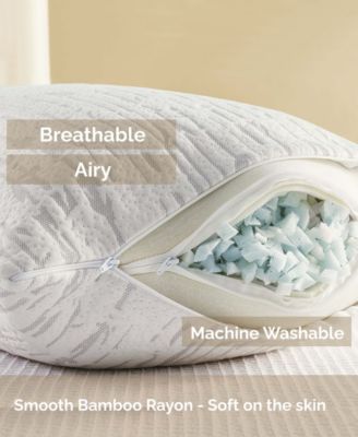 Adjustable Support Shredded Memory Foam 2-Pack Pillow, King