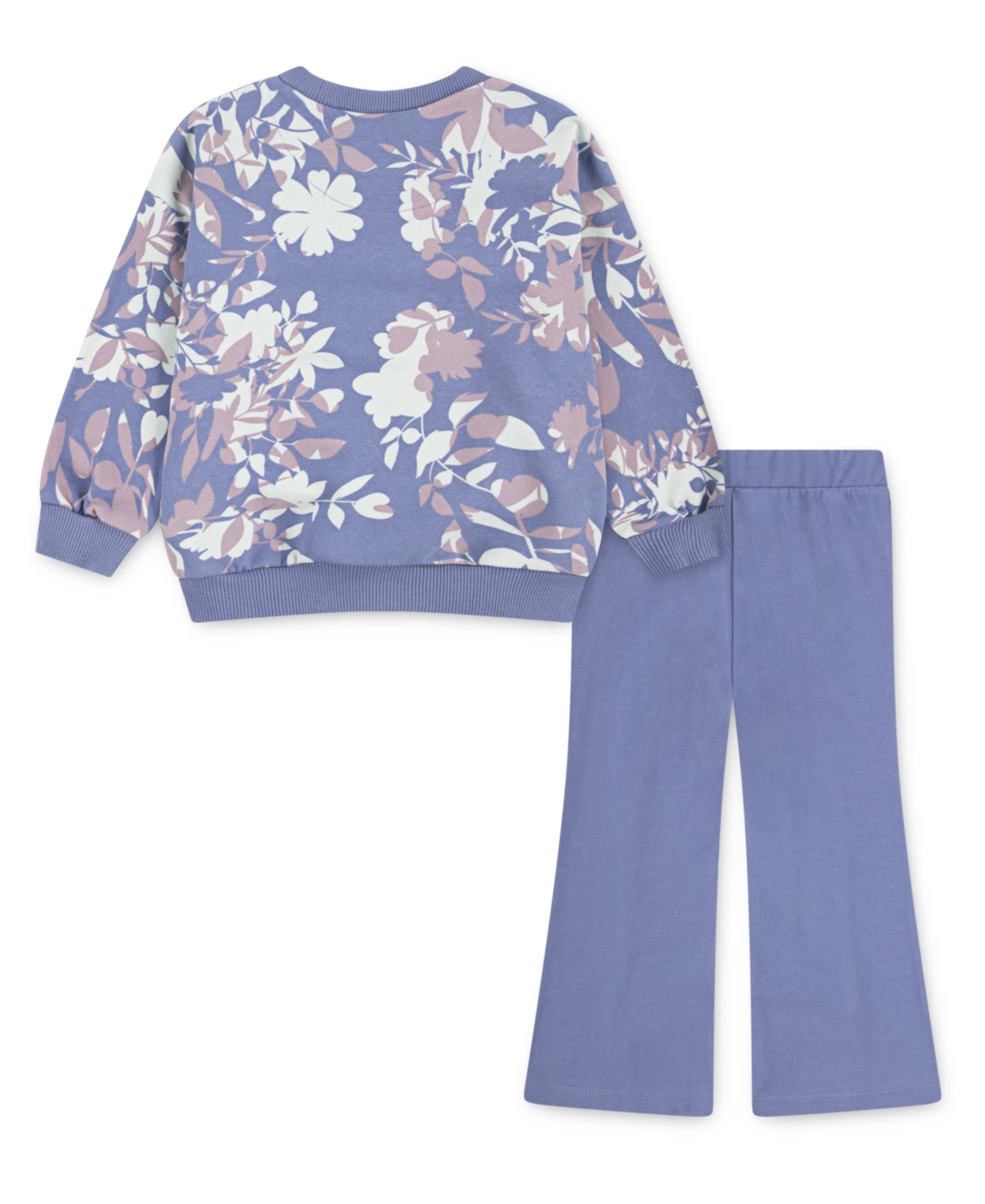 Nike Girls 2T-4T 2-Piece Floral Camo Crewneck Sweatshirt and Leggings Set