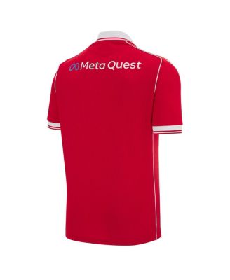 Big Boys and Girls Red Wrexham 2025/26 Home Replica Jersey