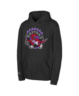Toddler Black Toronto Raptors Retro Logo Pullover Hoodie