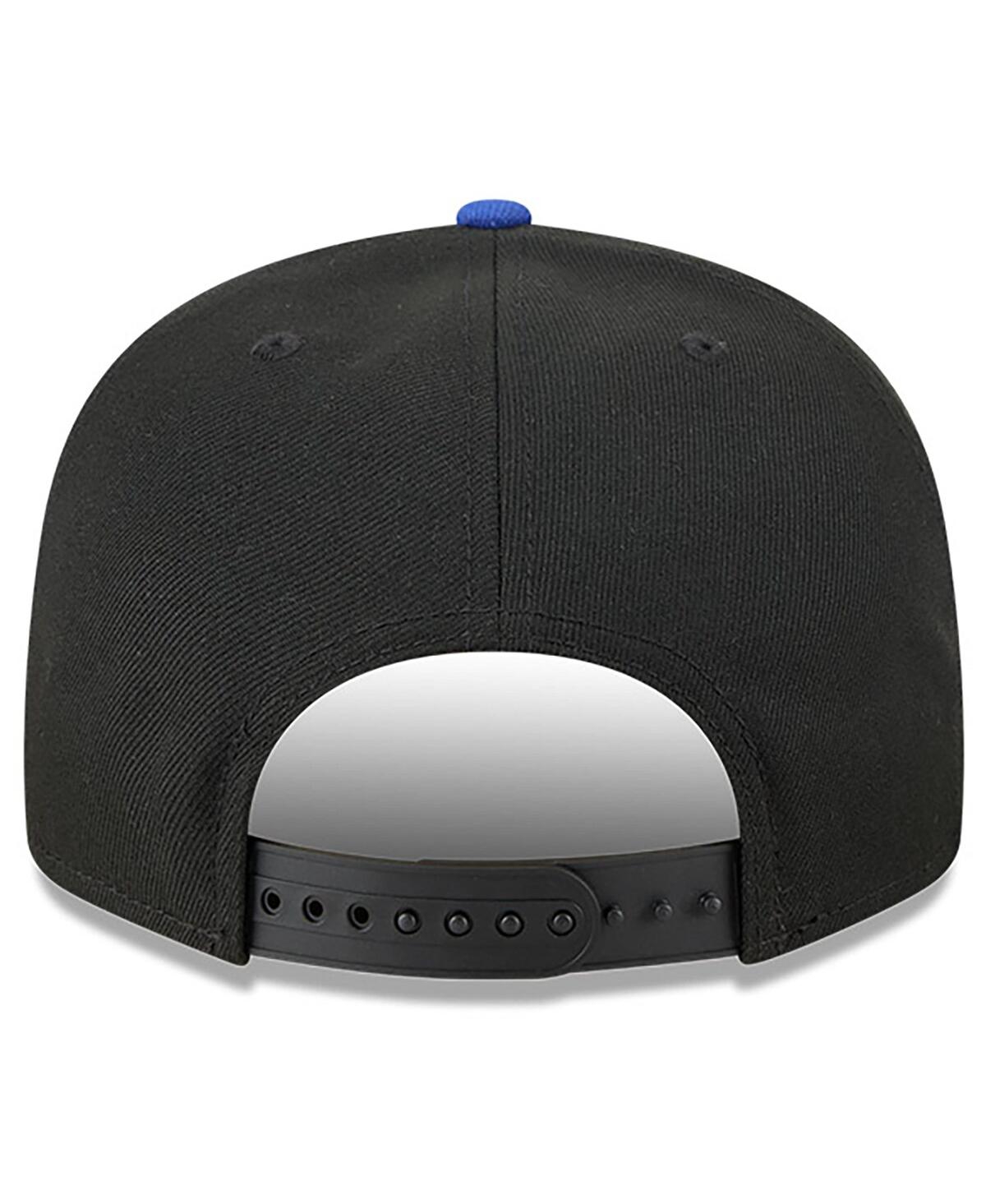 New Era Men's Black/royal Buffalo Bills Nickelodeon Slime 9fifty Snapback Hat In Black