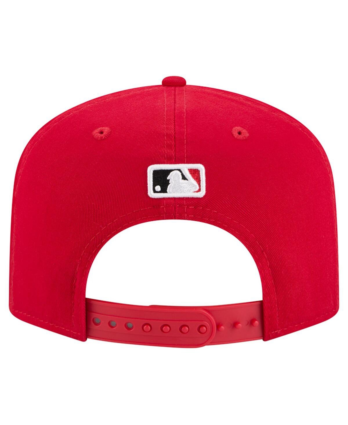 New Era Men's Red Cincinnati Reds Team 19twenty Adjustable Hat In Red