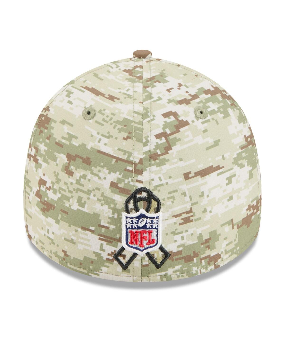 New Era Men's Camo/Dark Green Atlanta Falcons 2025 Salute to Service 39THIRTY Flex Hat