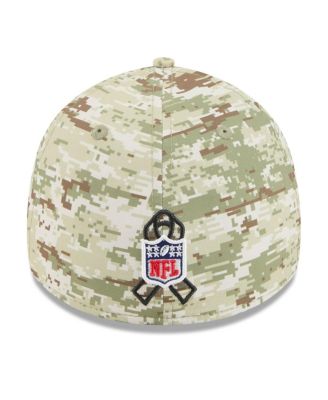 Men's Camo/Dark Green/Dark Green Washington Commanders 2025 Salute to Service 39THIRTY Flex Hat