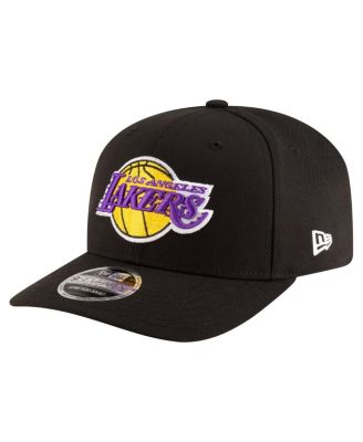 New Era - Men's&nbsp;Black Los Angeles Lakers 9SEVENTY Stock Adjustable Hat