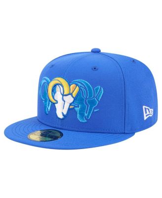 New Era - Men's&nbsp;Royal Los Angeles Rams Tri-Hit 59FIFTY Fitted Hat