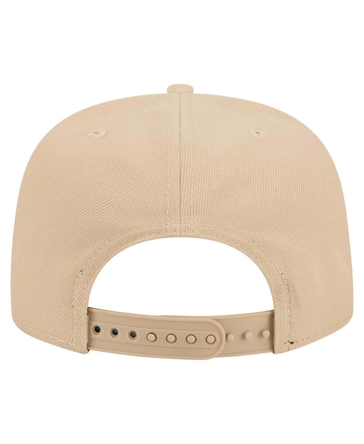 New Era Men's Beige Pittsburgh Steelers Color Pack A-frame 59fifty Fitted Hat In Neutral