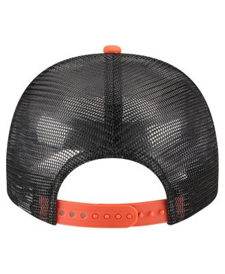 Men's&nbsp;Cream/Black Cincinnati Bengals Banner A-Frame 9FIFTY Trucker Snapback Hat