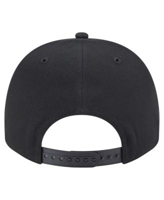 Men's Black San Diego Padres Chainstitch 9FIFTY A-Frame Snapback Hat