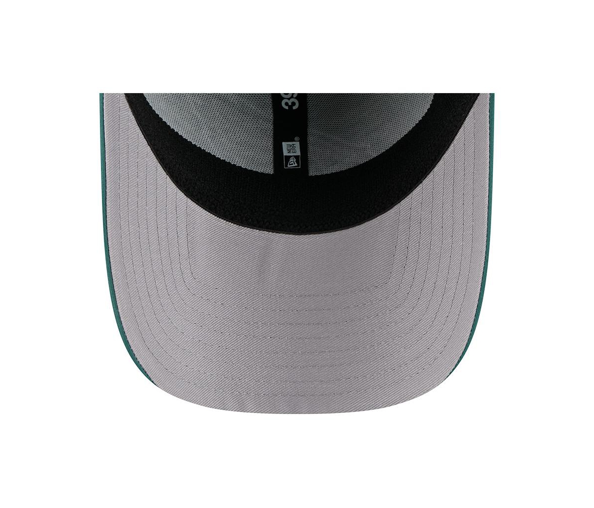 New Era Men's Midnight Green Philadelphia Eagles Outline 39THIRTY Flex Hat