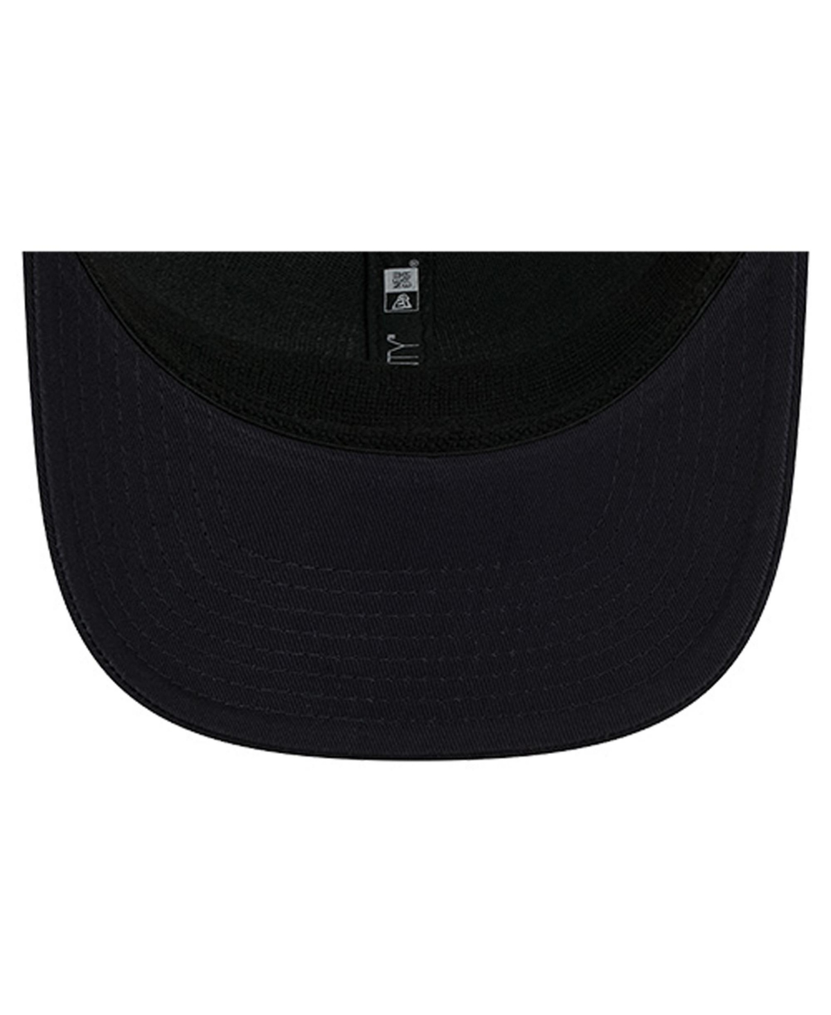 New Era Men'sâ Navy Notre Dame Fighting Irish Team 9seventy Coolera Trucker Adjustable Hat In Black