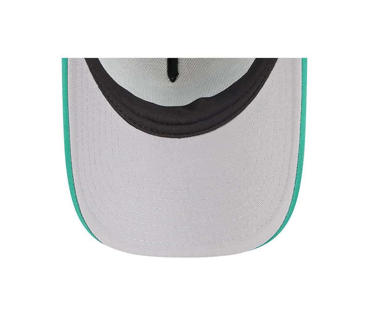 New Era Toddler White/Kelly Green Philadelphia Eagles Throwback Streak 9FORTY A-Frame Adjustable Hat