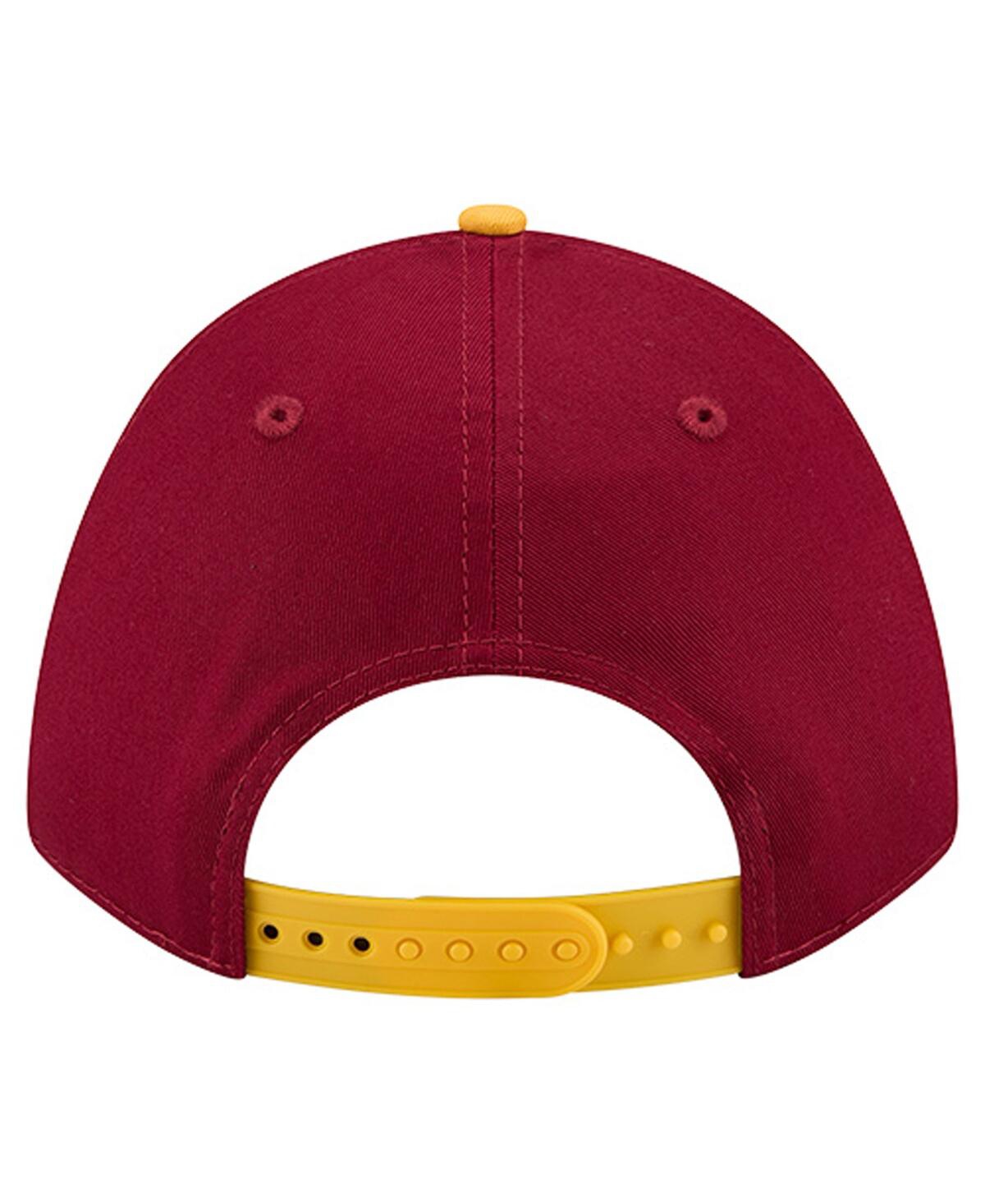 New Era Men'sâ Burgundy Washington Commanders Arch 9forty A-frame Adjustable Hat In Burgundy