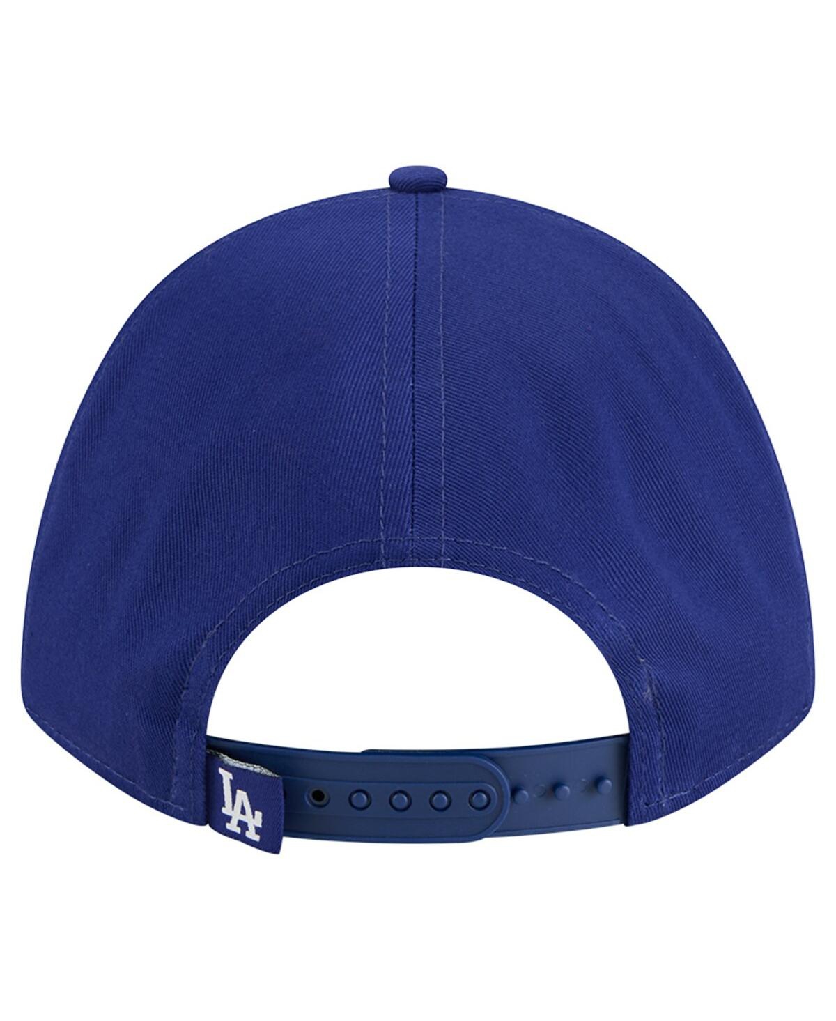 New Era Women's Royal Los Angeles Dodgers Metallic A-frame 9forty Adjustable Hat In Blue
