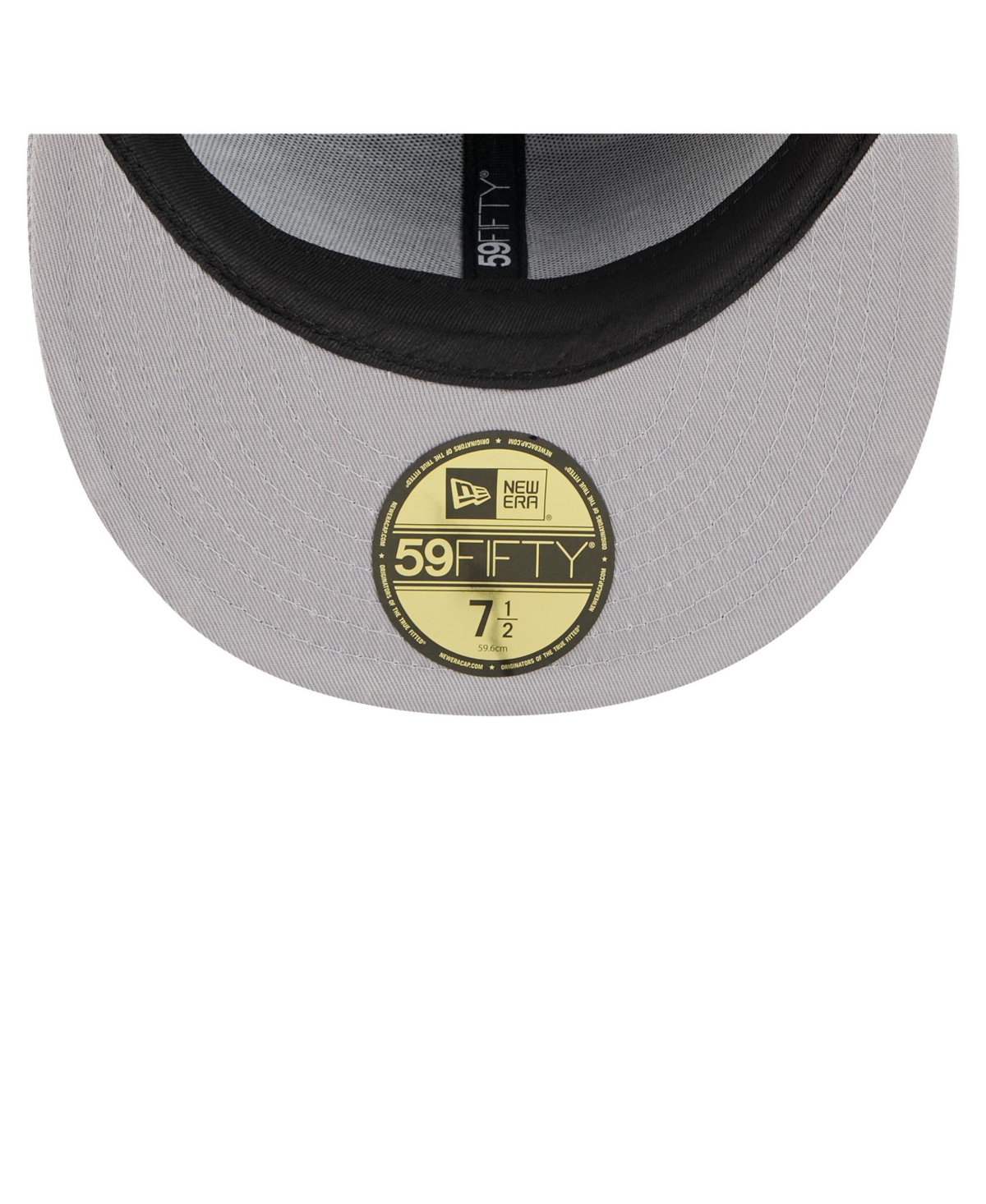 New Era Men'sâ Navy/gray Dallas Cowboys Break 59fifty Fitted Hat In Gray