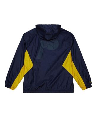 Men's Navy Indiana Pacers Playmaker Full-Zip Windbreaker Jacket