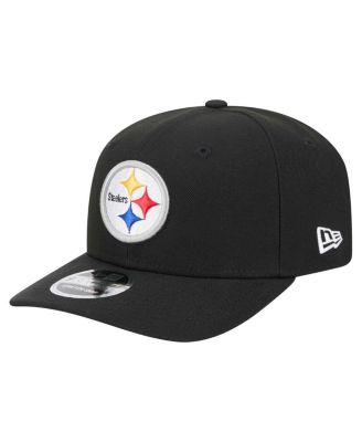 New Era - Men's&nbsp;Black Pittsburgh Steelers 9SEVENTY Stretch snap Hat