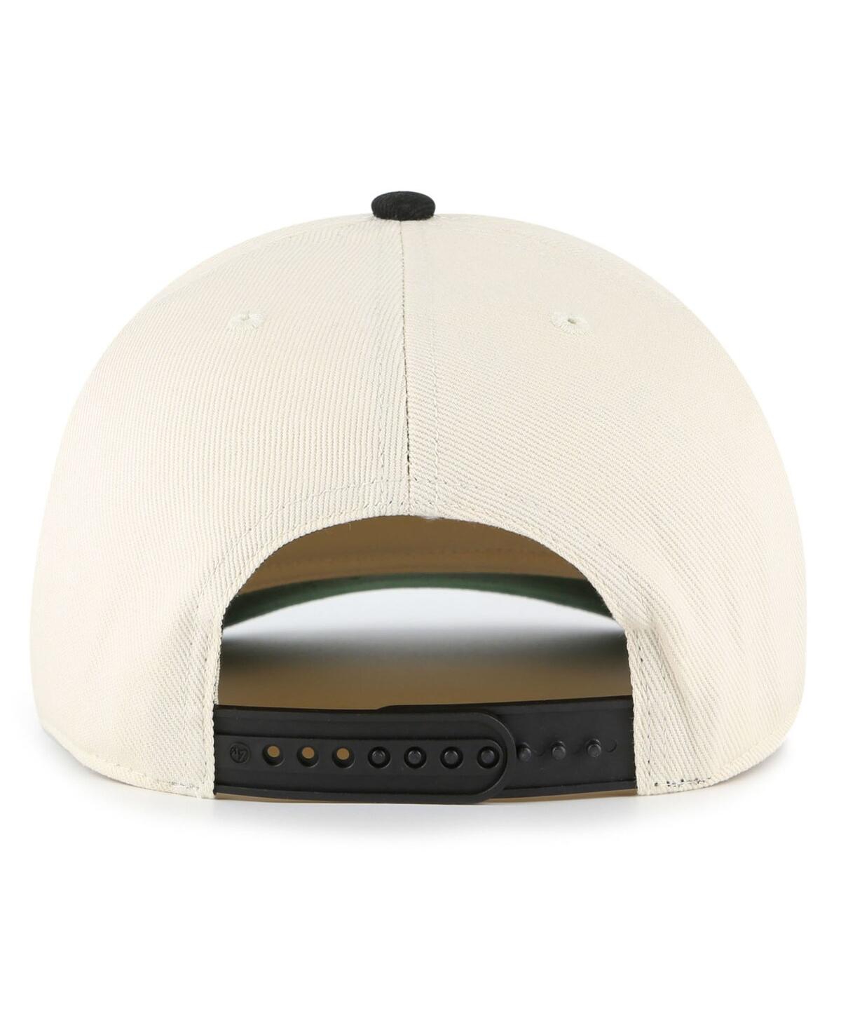 47 Brand Men's Natural Oklahoma State Cowboys Pomona Two-tone Rope Hitch Adjustable Hat In Neutral