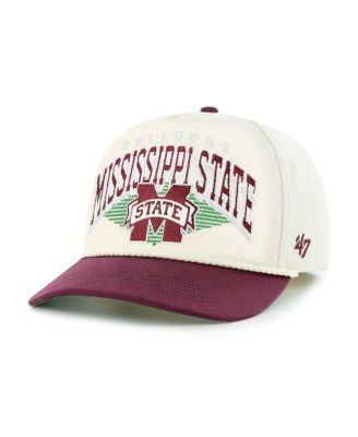 '47 Brand - Men's Natural Mississippi State Bulldogs Pomona Two-Tone Rope Hitch Adjustable Hat