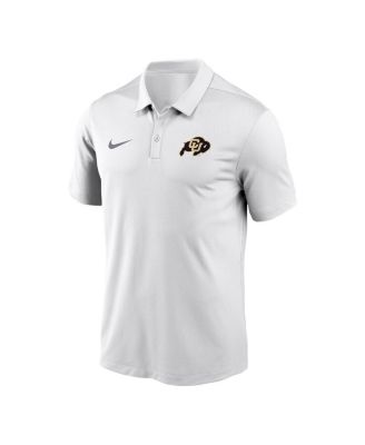 Men's White Colorado Buffaloes Victory Solid Performance Polo Shirt