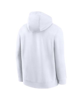 Men's White UCLA Bruins Statement Wordmark Lockup Pullover Hoodie