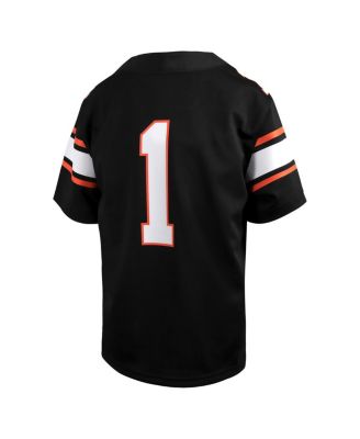1 Toddler Black Oklahoma State Cowboys Untouchable Replica Game Jersey