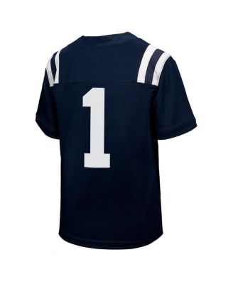 Big Boys and Girls 1 Navy Ole Miss Rebels Untouchable Replica Game Jersey