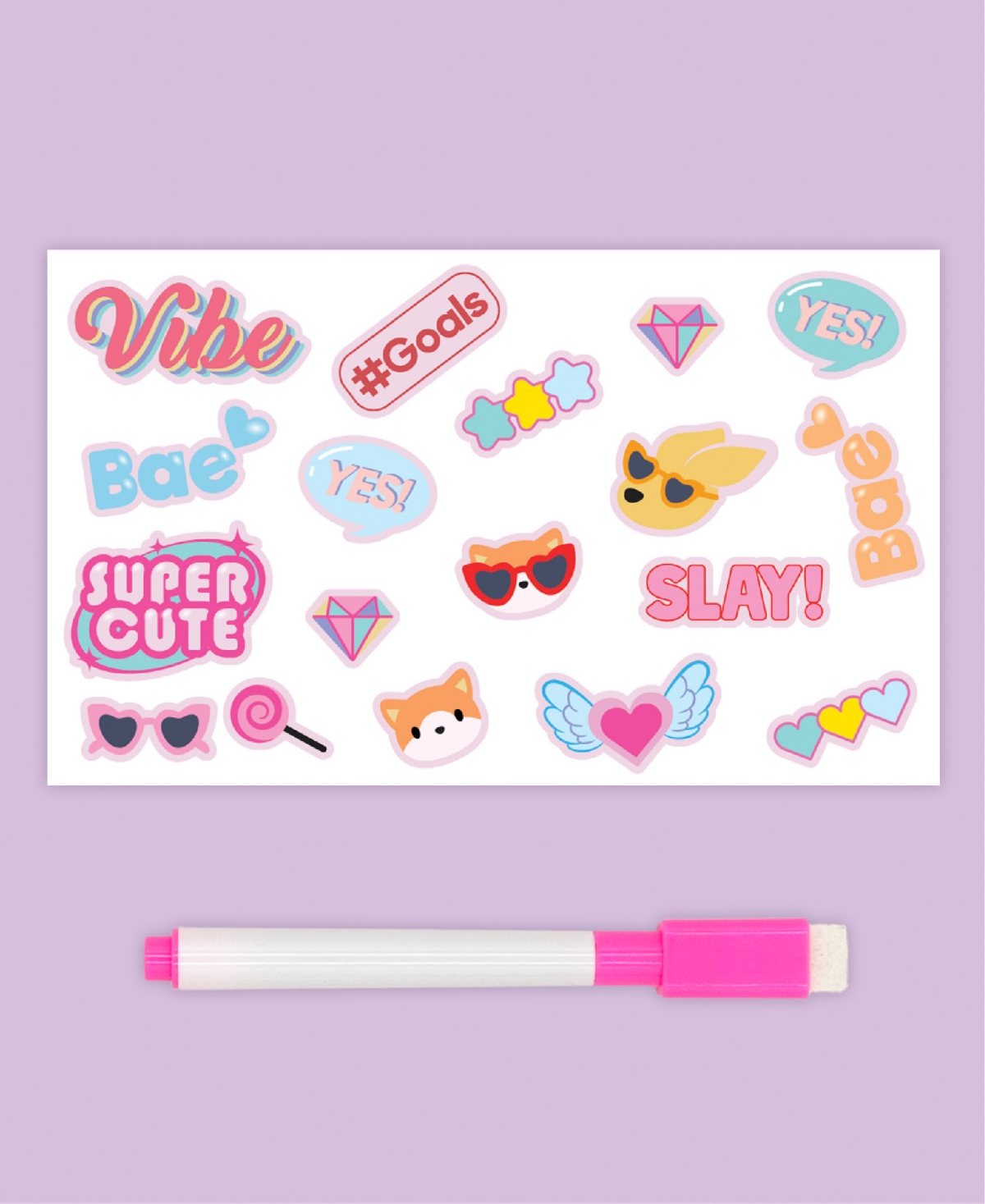 Geoffrey's Toy Box Glow Bright Dry-Erase Light Board